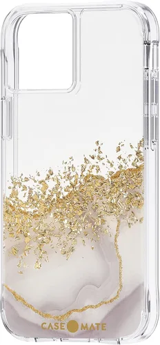 Vista 4 de Case-Mate - Funda Karat Marble para iPhone 13 con diseño de mármol, protección contra caídas de 10 pies, 5.4 pulgadas