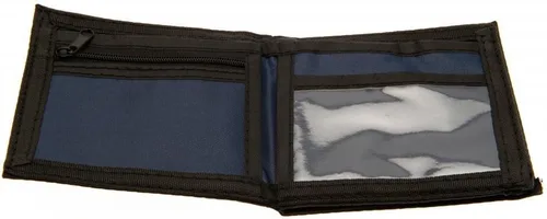 Vista 3 de Tottenham Hotspur FC Touch Fastening - Cartera de lona (talla única) (azul marino/negro/blanco), Blanco