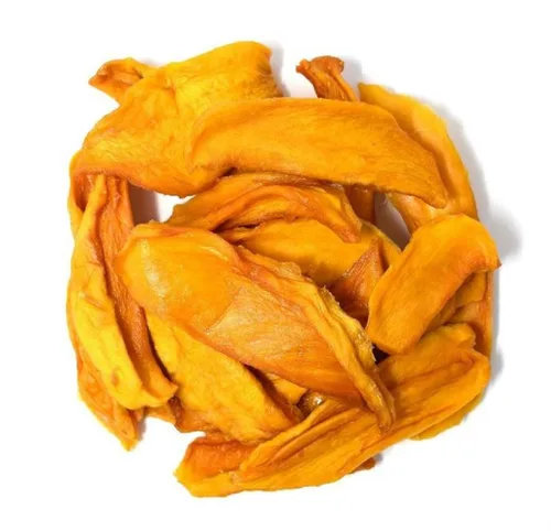 Vista 4 de Rebanadas de mango seco natural (1 libra), sin azúcar ni conservantes añadidos, totalmente naturales, deliciosa dulzura ácida, se compara con mango