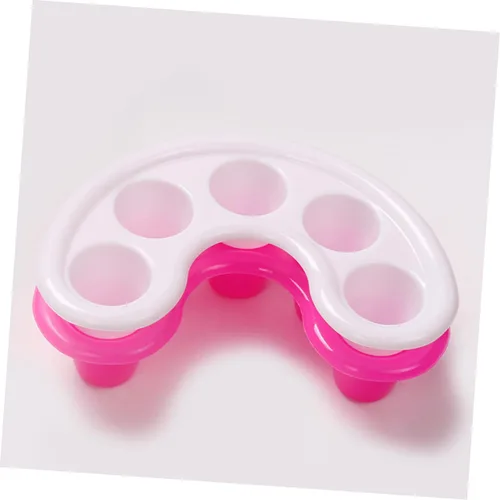 Vista 5 de Cuenco de remojo de uñas, 2 unidades, cuenco de remojo de uñas, accesorio de arte de uñas, recipiente para exfoliación, recipiente de remojo