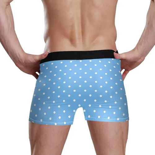 Vista 6 de CHIFIGNO Calzoncillos rojos de fibra de bambú y elastano para hombre, suaves y transpirables, talla S