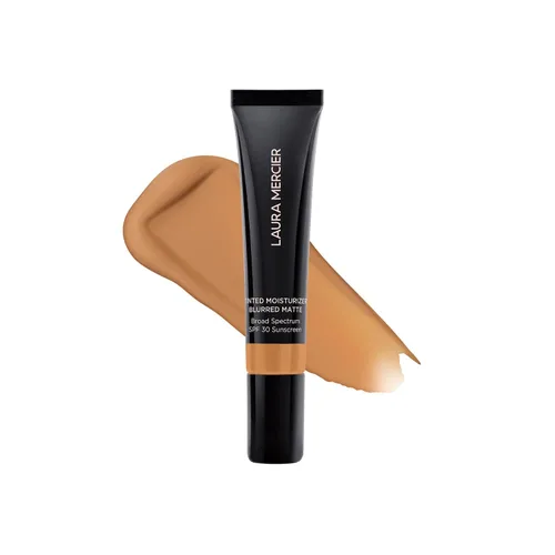 Vista 37 de Laura Mercier Hidratante con Color Mate Difuminado con SPF 30: Control de Brillo y Difuminado de 24+ Horas, Larga Duración, Cobertura Transparente a