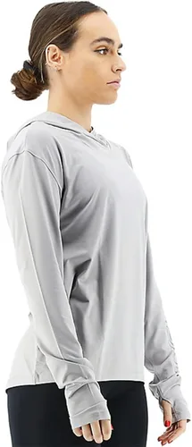 Vista 2 de TYR Sudadera con capucha de manga larga para mujer, protección solar UPF 50+
