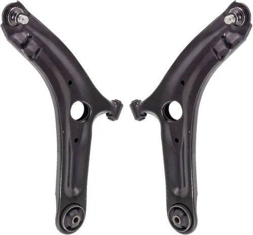 Vista 155 de Conjunto de Brazo de Control Inferior Delantero y Junta Esférica TRQ para Lado del Conductor y del Pasajero 2 Piezas Compatible con Ford Mustang GT