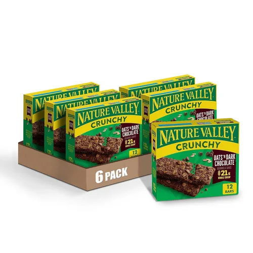 Vista 10 de Nature Valley Barras de granola crujientes, canela, 12 barras, 8.94 onzas (6 bolsas)