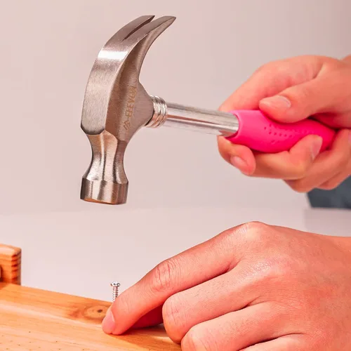Vista 4 de Elevon Juego de herramientas rosa de 131 piezas, juego de herramientas de uso automático con caja de herramientas de almacenamiento, herramienta