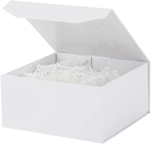 Vista 16 de 1 paquete de caja de regalo negra con tapas, pequeña de 12 x 8 x 2.7 pulgadas, cajas de regalo para ropa, cajas de regalo para camisas con cinta