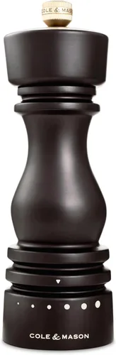 Vista 26 de Cole & Mason London - Molinillo de especias recargable, accesorio de cocina y hogar, molinillo de pimienta negra de mesa, molinillo de pimienta