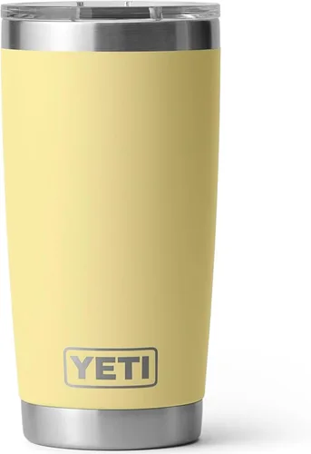 Vista 56 de YETI Rambler - Vaso de acero inoxidable con aislamiento al vacío de 20 onzas con tapa MagSlider Todo acero inoxidable
