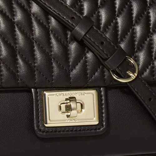 Vista 3 de Karl Lagerfeld Paris AGYNESS SATCHEL, dorado (BlkGold)