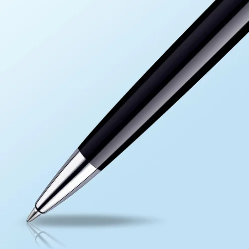 Vista 4 de Waterman Hemisphere Essential Black Laca CT - S0920570