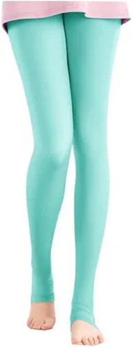 Vista 12 de TheFancyPumpkin Leggings deportivos de seda fría con protección UV para mujer