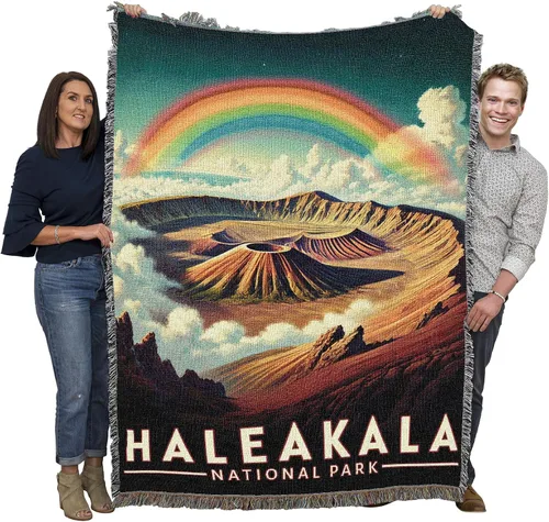 Vista 76 de Pure Country Weavers Manta del Parque Nacional Acadia, manta de tapiz de algodón para regalo, fabricada en los Estados Unidos, 72 x 54 pulgadas