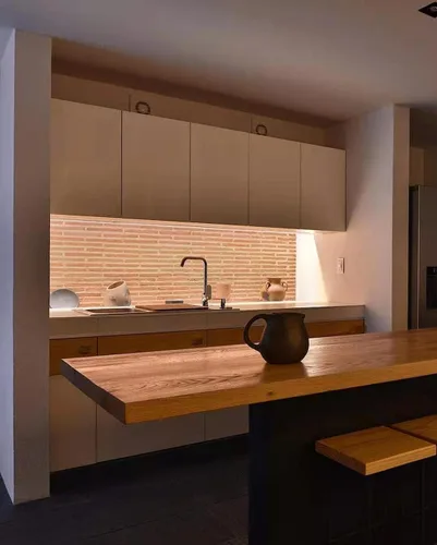 Vista 4 de Paneles de pared de ladrillo sintético, panel de pared FRP 3D, espacio de pared de fibra de vidrio de resina, revestimiento para extractor de casa