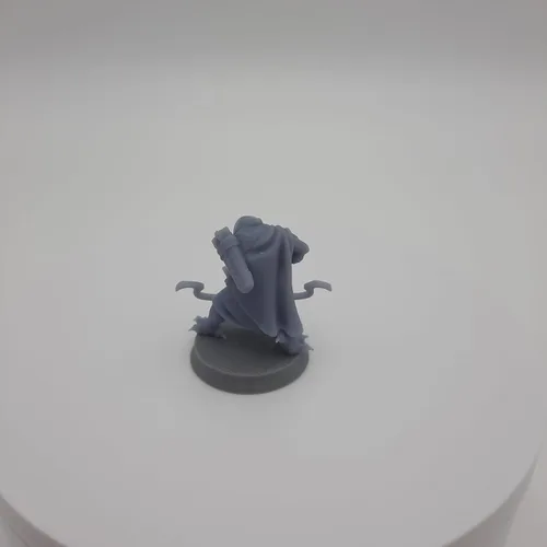 Vista 5 de Kenku - Ravenfolk - HERO Creations - RPG - Calabozos y dragones - DnD - Pathfinder - Diorama - figura en miniatura (gris/sin pintar) (Ranger (Prime))