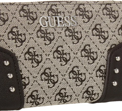 Vista 3 de GUESS Frankie Cartera grande con cremallera