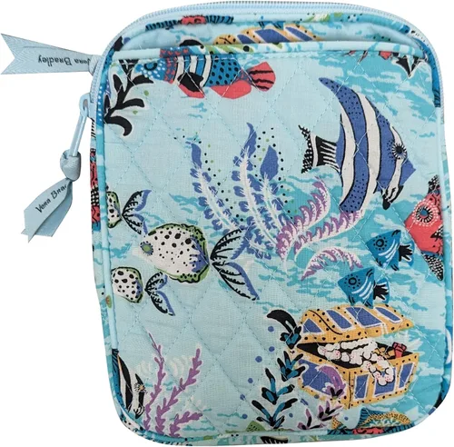 Vista 2 de Vera Bradley Pulsera de algodón con cremallera frontal