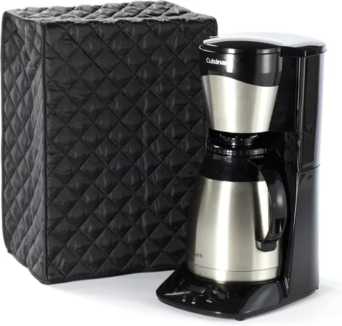 Vista 10 de Covermates Keepsakes - Funda para cafetera, protección contra el polvo, resistente a las manchas, lavable, funda para electrodomésticos, color negro