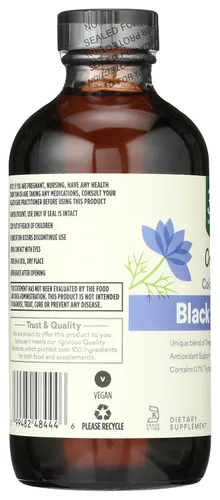Vista 4 de Whole Foods Market, Aceite de Semilla Negra Orgánico, 8 Fl Oz