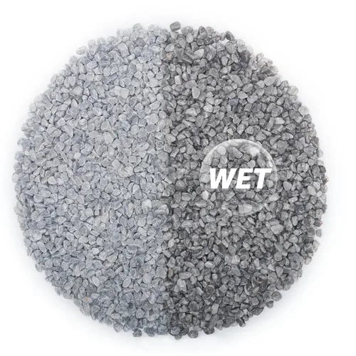 Vista 2 de Grava Decorativa Gris Pulida de 5 Libras – Piedras Naturales Sin Pulir de 1/5 Pulgada para Macetas, Suculentas, Rellenos de Jarrones, Peceras