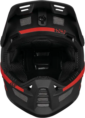 Vista 3 de iXS Casco Xult DH rojo-Negro (20.9-22.0 in)