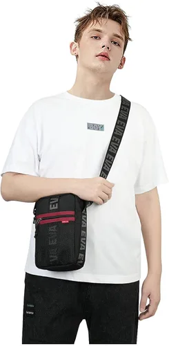 Vista 2 de FIREFIRST Evangelion Festival Crossbody Shoulder Bags for Fashion Women Men purse