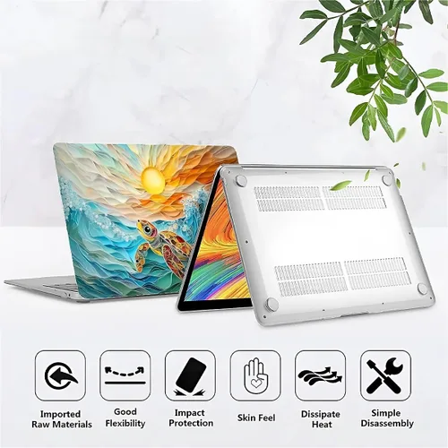 Vista 61 de Funda para computadora MacBook Pro de 13 pulgadas, modelo A1425/A1502, modelo A1425/A1502, diseño de primera calidad, funda rígida para laptop 3D 3D