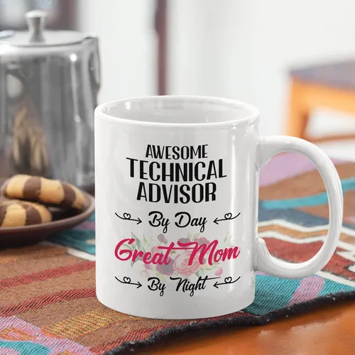Vista 107 de Mother's Day Gift From Daughter, Son To Mom 11oz, 15oz White Ceramic Mug - Gis Manager