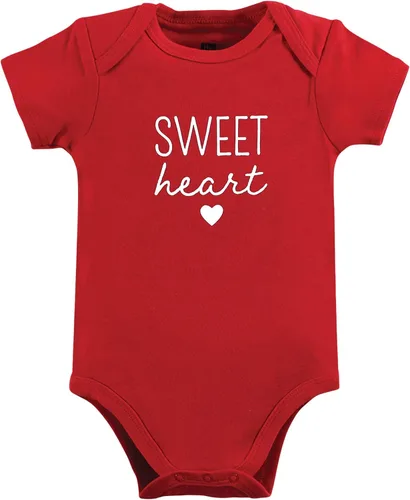 Vista 136 de Hudson Baby baby-girls Cotton Bodysuits 3-pack