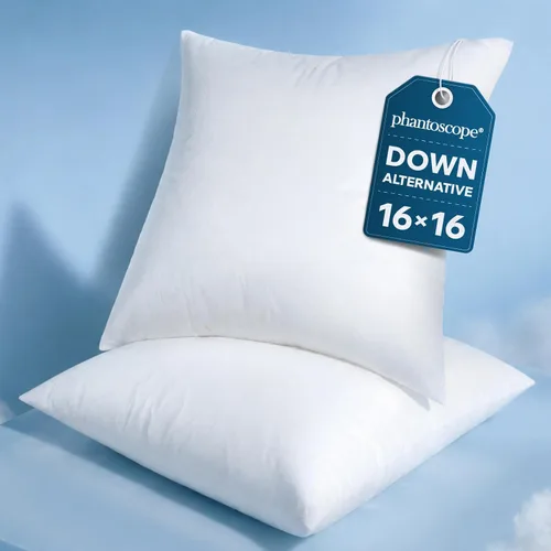 Vista 16 de Phantoscope Almohadas decorativas de 12 x 20 pulgadas, paquete de 4