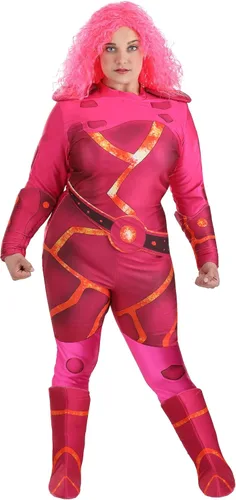 Vista 5 de Disfraz de lava para niña, uniforme de lavagirl para mujer