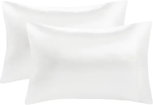 Vista 219 de Madison Park Essentials - Juego de sábanas de satén de lujo y sedoso con brillo natural, bolsillo elástico de 14 pulgadas para colchones de hasta 16