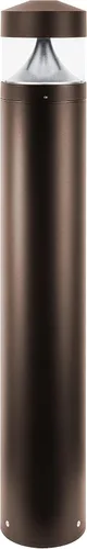 Vista 11 de Solus C200BC-L10C-BZ-2PK - Luz LED para paisaje, bolardo montado en superficie exterior, 120-277V 10W 4000K, 39 pulgadas de altura, bronce, paquete