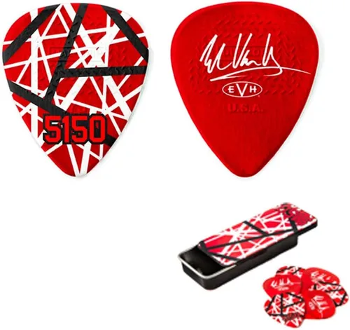 Vista 5 de Jim Dunlop EVH VH II Lata de Púas - 6 Púas/Lata