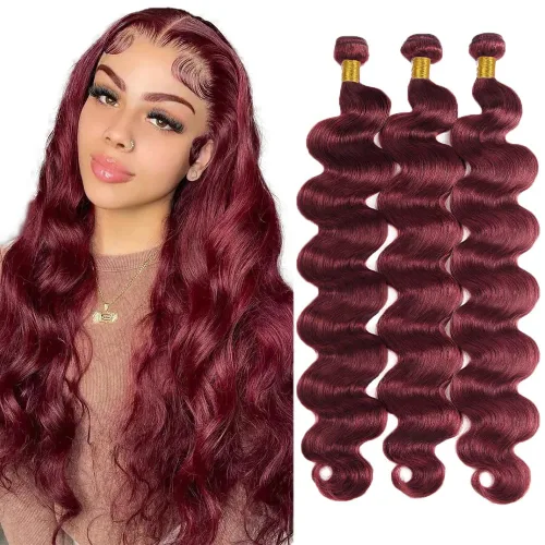 Vista 159 de #30 - Paquetes de cabello humano rizado marrón Jerry, 3 paquetes, 20, 22 30# Jerry rizado