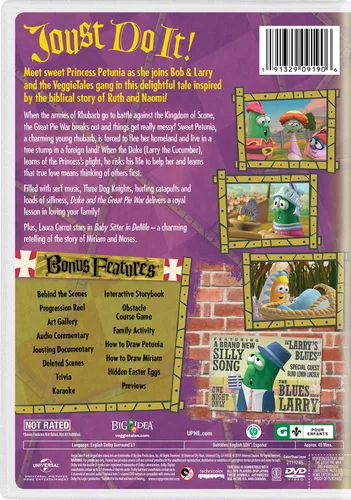 Vista 2 de VeggieTales Duke and the Great Pie War DVD
