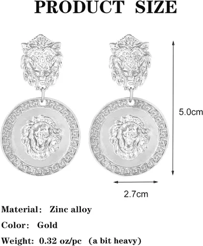 Vista 5 de Aretes de clip para mujer, hipoalergénicos, ligeros