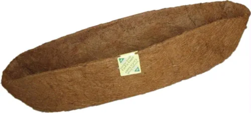 Vista 4 de Revestimiento de fibra de coco para comedero de aves de Panacea, 24 pulgadas, Natural
