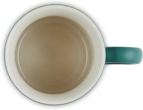 Vista 4 de Le Creuset - Taza de cerámica Vancouver, 14 onzas, alcachofa