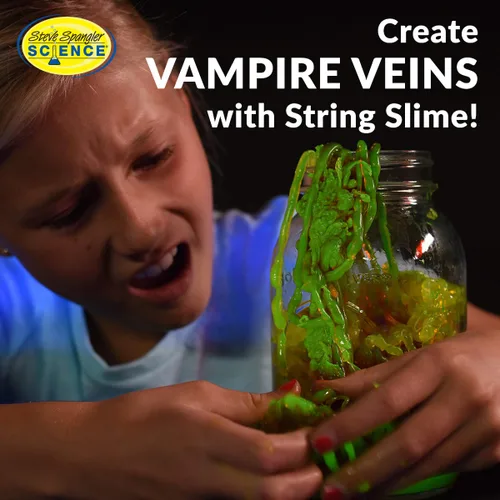 Vista 10 de Steve Spangler Science Kit de iniciación de slime de cuerda, incluye azul y amarillo (3.4 onzas cada uno) - Kit de experimentos científicos de slime