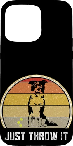 Vista 28 de iPhone 16 Just Throw It Border Collie Women Men Herding Dog Ball Fetch Case