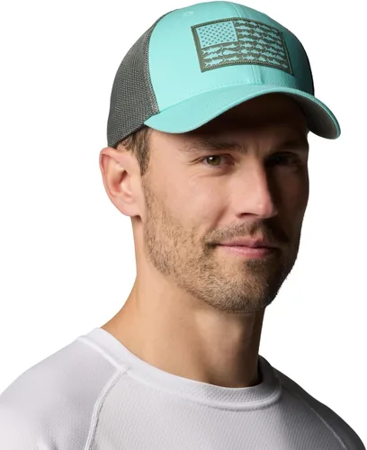 Vista 197 de Columbia Gorra de Béisbol de Malla con Logotipo PFG Unisex para Adultos