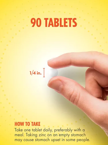 Vista 3 de Gluconato de zinc de 50 mg 90 tabletas Mineral esencial quelado Suplemento vegetariano, sin OMG y sin gluten por Sundance