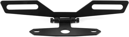 Vista 5 de Akozon Soporte de marco de matrícula, soporte universal para marco de matrícula plegable, soporte de luz trasera para motocicleta, ATV