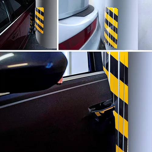 Vista 2 de Garage Smith GWP06 Protector de Pared de Garaje de Espuma, Protector de Columna de Pared y Esquina para Garajes de Estacionamiento - Protector