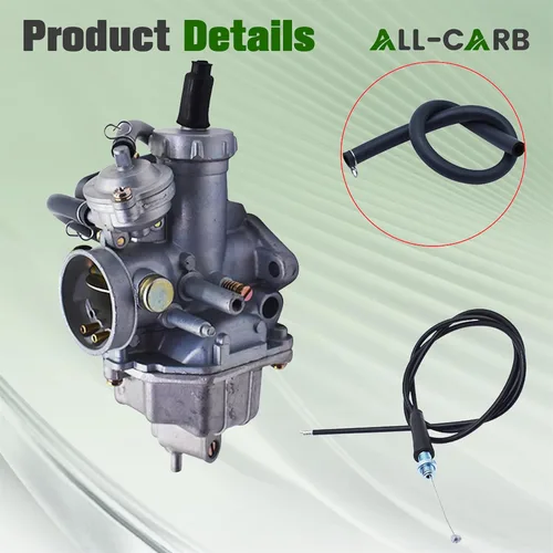 Vista 5 de marddpair Repuesto de carburador para Honda Recon 250 TRX250 2x4 1997-2001 / Recon 250 TRX250TE TRX250TM 2x4 ES 2002-2019 16100-HM8-B61 Carb