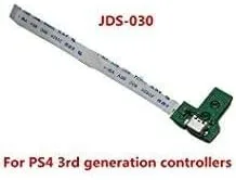Vista 3 de Puerto de carga USB Socket Board para PS4 Controller Board JDS-030 Cargador para la 3 generación PS4