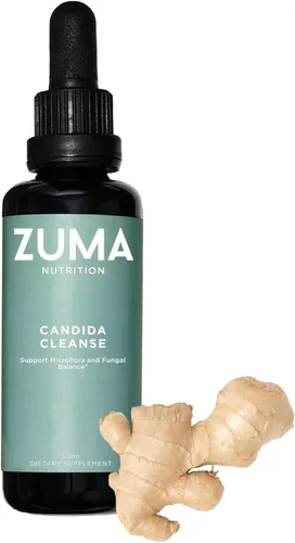 Vista 10 de Zuma Nutrition Candida Support Tonic, líquido de hierbas veganas con clavo, jengibre, ginseng, equinácea y extracto de semilla de uva, suplemento