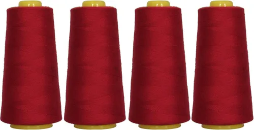 Vista 99 de Threadart Hilo Serger - Costura Poliéster - 2750 Yard Cono 40/2 - Aguamarina Polyester serger thread for overlock sewing, seams and garment