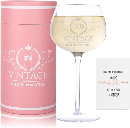 Vista 14 de Regalos de cumpleaños número 30 para mujer, copa de vino vintage 1996 grabada para ella, decoraciones de cumpleaños de 30 años regalos para mujeres
